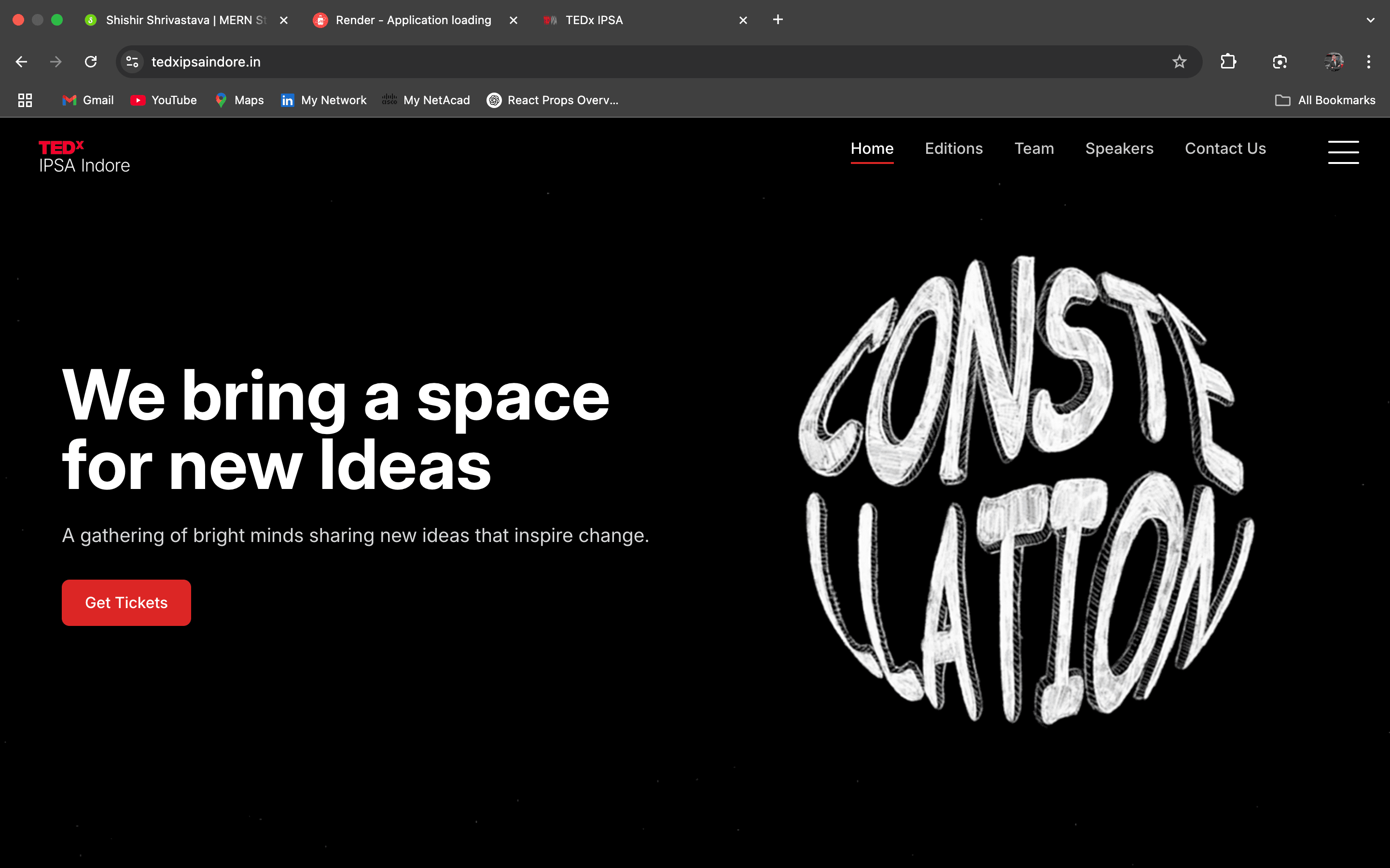 TEDx IPSA — Web Volunteer